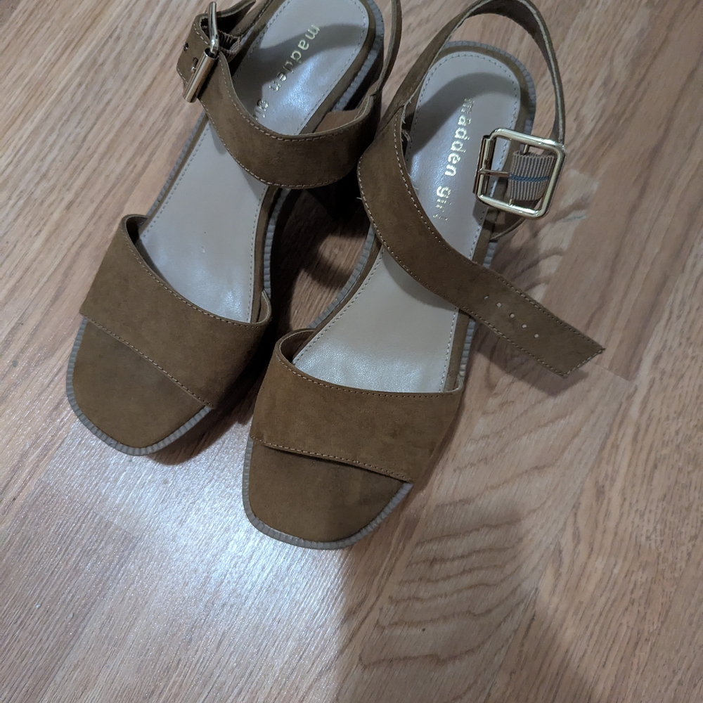 Brown Sandals with Ankle Strap